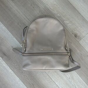 Michael Kors Cream Backpack